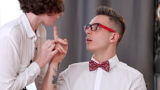 She Is Nerdy - Darcy Dark - Two Horny Nerds Fuck Each Other