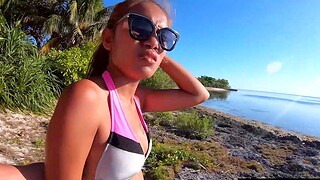 Thai GF sex out of work close to Philippines
